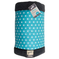 Produktbild von Bunny Nature Fleecy Tunnel für Kaninchen und Meerschweinchen Türkis 31x24x16 cm