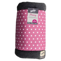 Produktbild von Bunny Nature Fleecy Tunnel pink für Kaninchen und Meerschweinchen 31x24x16cm - 1 Stk.