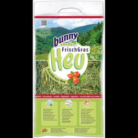 Produktbild von Bunny Nature Frischgras-Heu mit Hagebutte für Kaninchen 500 g - 500 g
