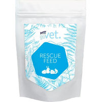 Produktbild von Bunny Nature goVet RESCUE FEED Veterinärdiät für Kaninchen Meerschweinchen Chinchilla und Degu 350 g