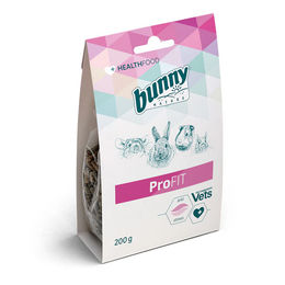 Bunny Nature Health ProFIT Ergänzungsfuttermittel für Kaninchen, Meerschweinchen, Chinchillas und Degus mit Inulin und Kamille 200 g - 200 g – Bild 1 von 4