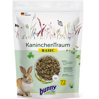 Produktbild von Bunny Nature KaninchenTraum BASIC Alleinfuttermittel für Kaninchen 600 g ohne tierisches Protein - 600 g