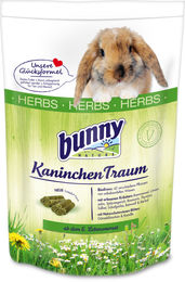 Bunny Nature KaninchenTraum Herbs Getreidefreies Kaninchenfutter Vegan 4 kg - 4 kg – Bild 1 von 4