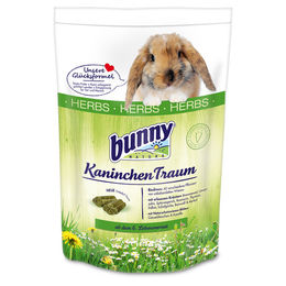 Bunny Nature KaninchenTraum Herbs Vegan Hauptfutter für Kaninchen 750 g - 750 g – Bild 1 von 5