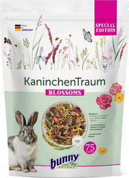 Bunny Nature KaninchenTraum Special Edition Blossoms Vegan Hauptfutter für Kaninchen 1,5 kg - 1,5 kg – Bild 1 von 2