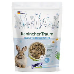 Bunny Nature KaninchenTraum Winter Outdoor Vegan Hauptfutter für Kaninchen 1,5 kg - 1,5 kg – Bild 1 von 2