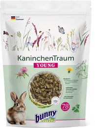 Bunny Nature KaninchenTraum YOUNG Alleinfuttermittel für Kaninchen 600 g - 600 g – Bild 1 von 6