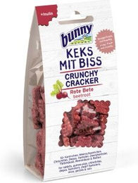 Bunny Nature Kräcker mit Biss Rote Bete Kleintiersnack für Kaninchen 50 g - 50 g – Bild 1 von 6