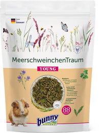 Bunny Nature MeerschweinchenTraum Young Alleinfuttermittel für Meerschweinchen bis zum 5. Lebensmonat 600 g vegan ohne tierisches Protein - 600 g – Bild 1 von 5