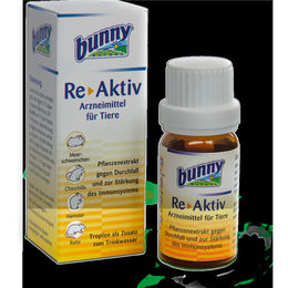 Bunny Nature Re-Aktiv Tropfen 10 ml für Kaninchen und Nager bei Verdauungsproblemen - 10 ml – Bild 1 von 3