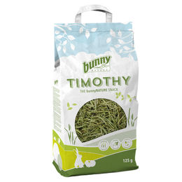 Produktbild von Bunny Nature Timothy Heu für Kaninchen ohne tierisches Protein 125 g - 125 g