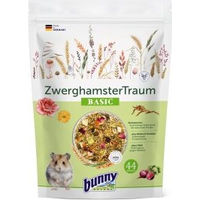 Produktbild von Bunny Nature ZwerghamsterTraum BASIC Kleintierfutter für Zwerghamster mit Insekten und ohne Zucker 600 g - 600 g