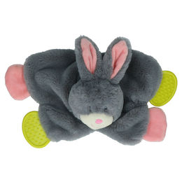 Bunny Plüschspielzeug Hase für Welpen Grau mit Beruhigungsfunktion – Bild 1 von 4