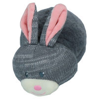 Produktbild von Bunny Plüschspielzeug Hase für Welpen und kleine Hunde Grau zur Beruhigung