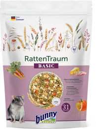 Bunny RattenTraum BASIC Rattenfutter mit Huhn und Insekten 500 g - 500 g – Bild 1 von 4