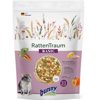 Produktbild von Bunny RattenTraum BASIC Rattenfutter mit Huhn und Insekten 500 g - 500 g