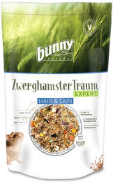 Produktbild von Bunny ZwerghamsterTraum EXPERT Hair & Skin Hauptfutter mit Insekten 500g
