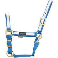 Produktbild von Buntes Nylon Halfter für Pferde und Ponys von Umbria Equitazione in Blau