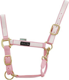 Produktbild von Buntes Nylon Halfter für Pferde und Ponys von Umbria Equitazione in Rosa