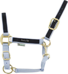 Produktbild von Buntes Nylon Pferd Halfter Umbria Equitazione Blau