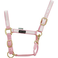 Produktbild von Buntes Nylon Pferdehalfter von Umbria Equitazione in Rosa