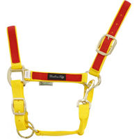 Produktbild von Buntes Nylon Pferdhalfter Umbria Equitazione Gelb