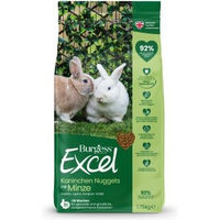 Produktbild von Burgess Excel Adult Kaninchen Hauptfutter Hase Minze 1750g