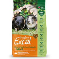 Produktbild von Burgess Excel Adult Meerschweinchen-Nuggets mit Minze Ergänzungsfutter 9 kg - 9 kg