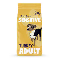 Produktbild von Burgess Sensitive Hypoallergenes Trockenfutter für erwachsene Hunde mit Truthahn 2kg
