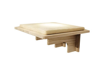 Produktbild von BURI Katzen Wand-Liegeplatz aus Holz in Natur