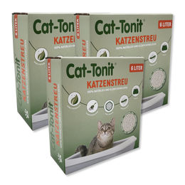 BURI Katzenklumpstreu aus 100% Bentonit duftend 18L - 15,6 kg – Bild 1 von 5