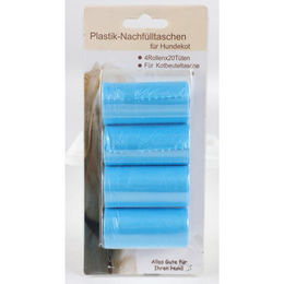 Produktbild von Buri Kotbeutel Nachfüller Blau 6er Pack