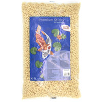 Produktbild von BURI Premium Fischsticks Hauptfutter für Teichfische 7,56 kg - 12 x 7 l