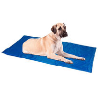 Produktbild von BURI Selbstkühlende Kühlmatte für Hunde und Katzen Blau 90x50cm