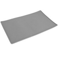 Produktbild von BURI Silikon Fressnapfunterlage in Grau