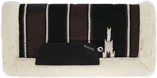 Produktbild von Burioni Navajo Western-Pferdeteppich aus reiner Wolle in Bunt und Braun