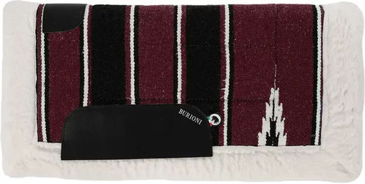 Produktbild von Burioni Navajo Westernsattelunterlage für Pferde aus Kunststoff in Braun und Bunt