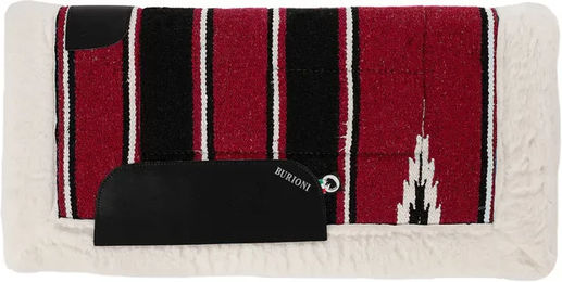 Burioni Navajo Westernsattelunterlage für Pferde aus Kunststoff in Bunt und Rot – Bild 1 von 1