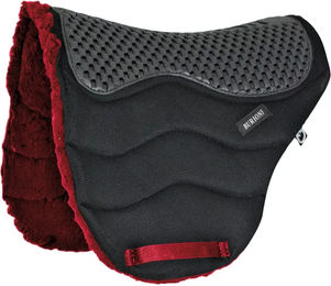 Burioni Piuma Endurance Polarpad für Pferde in Rot – Bild 1 von 2