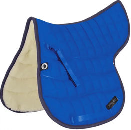 Produktbild von Burioni Satteldecke für Pferde aus Baumwolle in Blau