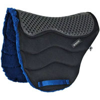 Produktbild von Burioni Suadero Endurance Sattelunterlage mit Querstange aus Fleece in Blau