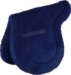 Produktbild von Burioni Synthetische Fleece-Satteldecke für Pferde in Blau