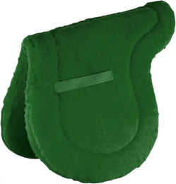 Produktbild von Burioni Synthetische Fleece-Satteldecke für Pferde in Grün