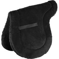 Produktbild von Burioni Synthetische Fleece-Satteldecke für Pferde in Schwarz