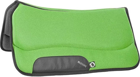 Produktbild von Burioni Techno Sympanova Western-Sattelpad für Ponys in Grau und Grün