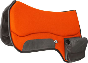 Produktbild von Burioni TTech Pockets Westernteppich für Pferde mit Sympatex in Orange