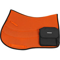 Produktbild von Burioni Ttech Satteldecke für Pferde mit Taschen aus Sympatex in Orange