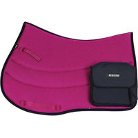 Produktbild von Burioni Ttech Satteldecke für Pferde mit Taschen aus Sympatex in Rosa