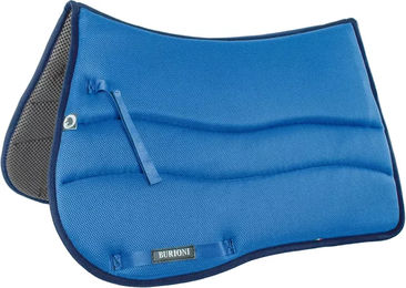 Produktbild von Burioni Ttech Sympa Sattelpad für Pferde mit Memory Foam in Blau