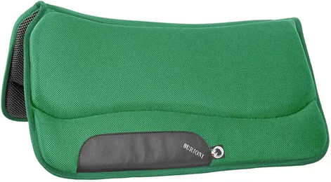 Produktbild von Burioni Western-Sattelpad für Ponys aus Polyester in Grün